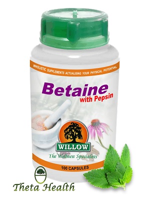 Betaine with Pepsin: Willow Betaine with Pepsin: Willow
