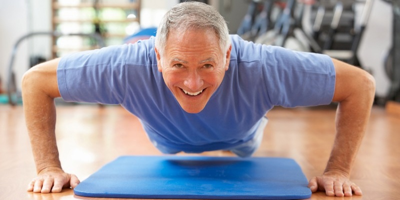 Health Tip for Men Over 50: Fitness Training Exercise