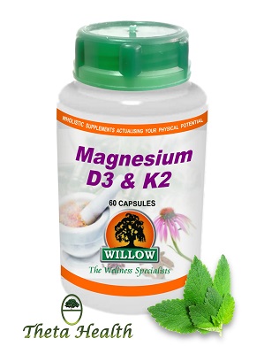 Magnesium, D3 & K2: Willow Magnesium, D3 & K2: Willow