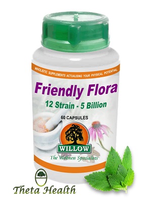 Friendly Flora Probiotic: Willow Friendly Flora Probiotic: Willow